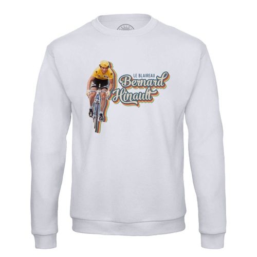 Sweat Shirt Homme Bernard Hinault Vintage Vélo France Cyclisme Tour