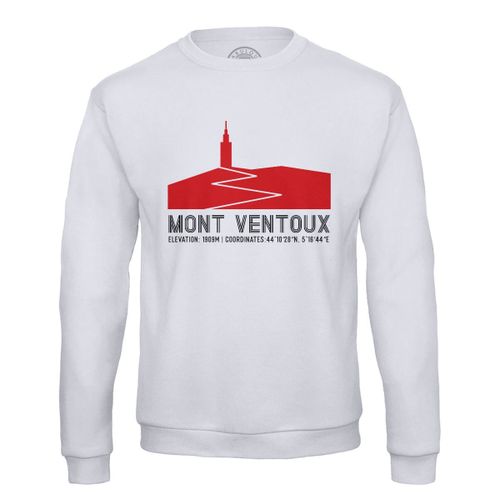 Sweat Shirt Homme Mont Ventoux Vélo France Cyclisme Tour