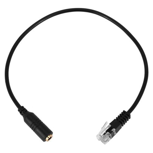 Câble adaptateur Jack vers RJ9, 3.5mm, pour iPhone, casque vers téléphone de bureau