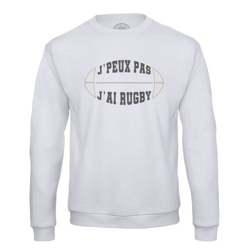 Sweat Shirt Homme J'peux Pas J'ai Rugby