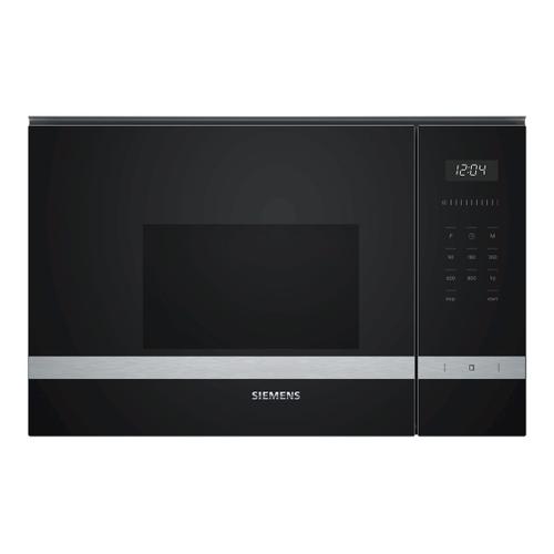 Siemens iQ500 BF525LMS0 - Four micro-ondes monofonction - encastrable - 20 litres - 800 Watt - acier inoxydable