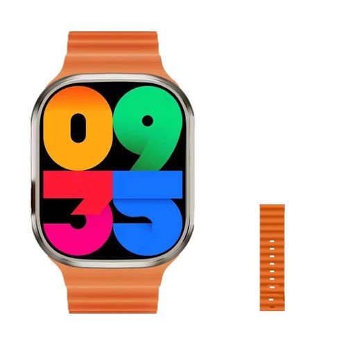 Montre Connectée Hk9 Ultra 2 Amoled Pour Homme,Appareil Mise À Niveau,Chatgpt,Ndavid,2 Go,Dean Dynamic Island,Ai,Pour Android,Ios,2024 - Type Ocean Orange