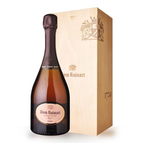 Champagne Dom Ruinart 2009 Brut Rosé 75cl - Coffret Bois