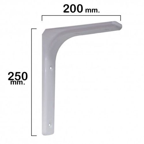 Papillon renforcé BLANCA 250x200 mm.