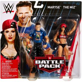 Wwe- The Miz Et Maryse Pack De 2 Figurines