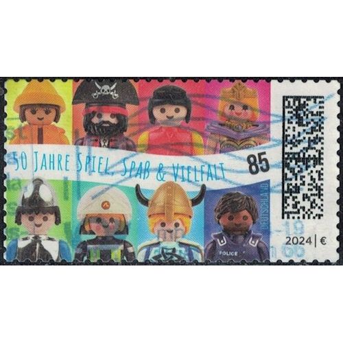 Allemagne 2024 Oblitéré Used Figurines Jouets Playmobil Y&t De 3599 Su