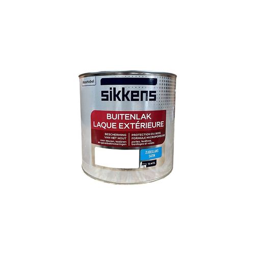 Laque Extérieure SIKKENS Satin Blanc 2,5 L
