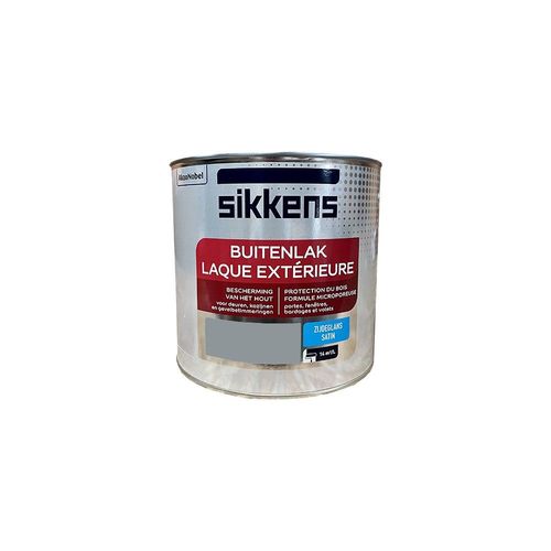 Laque Extérieure SIKKENS Satin Gris argent 2,5 L