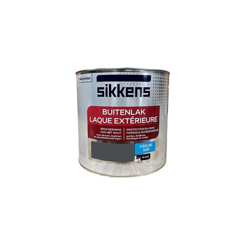 Laque Extérieure SIKKENS Satin Gris graphite 2,5 L