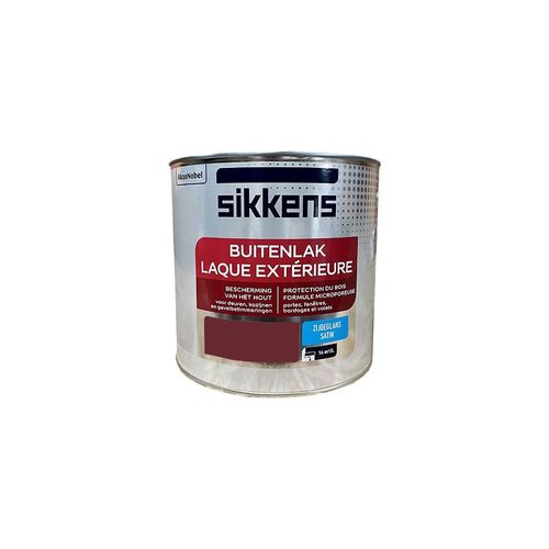 Laque Extérieure SIKKENS Satin Rouge basque 2,5 L