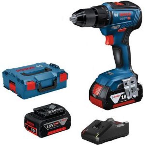 Perceuse visseuse GSR 18V-55 + 2 x 4.0Ah BOSCH - 06019H5300