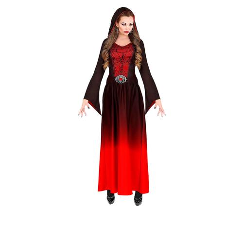 Déguisement Dame Vampire Gothique Rouge Femme - Taille: S