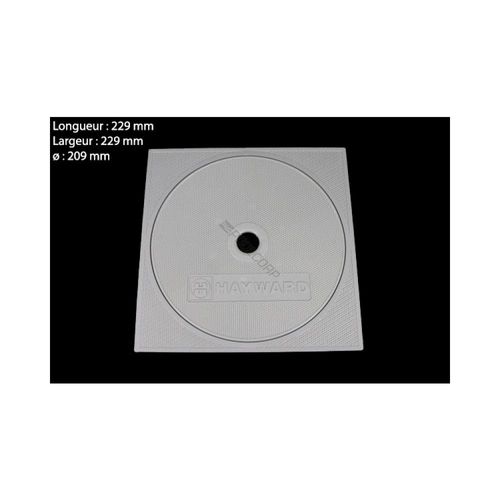 HAYWARD Kit couvercle + cadre skimmer gris clair Hayward Cofies PACKSKIMLG