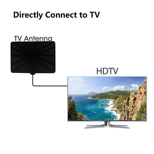 Prise en charge de TV HDTV 4K 1080P pour local GerrTe Karelu Antenne TV numérique HD intérieure avec versttRker Longue portée de 150 km 