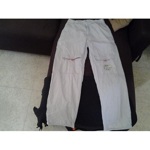 Pantalon Gris Clair / 14 Ans / Coton / Complices