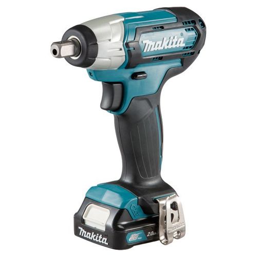 Boulonneuse à chocs 12 V Li-Ion 145 Nm MAKITA - 2 batterie + chargeur - en coffret - TW141DWAJ