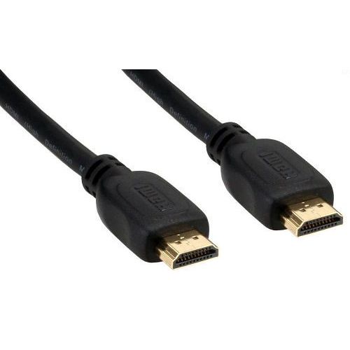 Inline Hdmi Kabel High Speed, Schwarz - 2m
