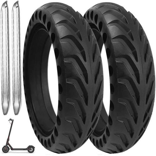 Pneu Plein Xiaomi M365 8 5 Pouces X 2 | Roue Trotinette Xiaomi M365 | Roue Pleine Xiaomi M365