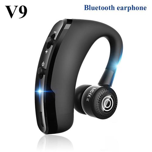 Couleur noir-v9 Écouteurs Sans Fil Bluetooth V9 Mains Libres Casque d'Écoute Avec Microphone Pilote de Sport