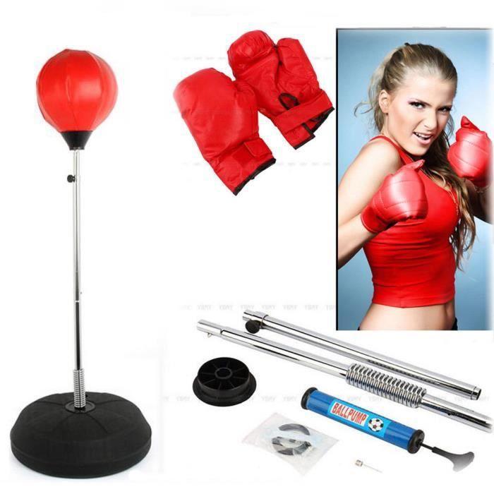 Sac de frappe punching ball boxe ftiness Gant de boxe Rakuten