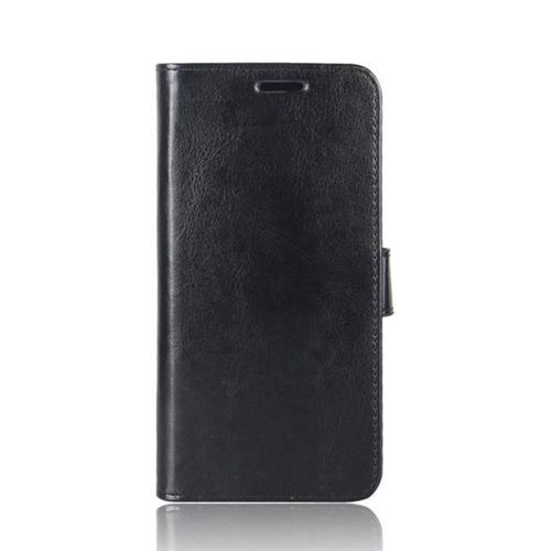 Etui Oneplus 7, Porte-Cartes Silicone Cuir Leger Support Fermeture?Magnetique Housse Protection, Noir