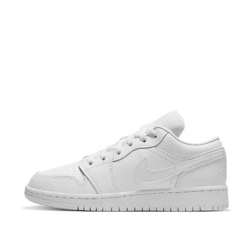 Nike Air Jordan 1 Low Baskets Sneakers Chaussures Blanc 553560s130
