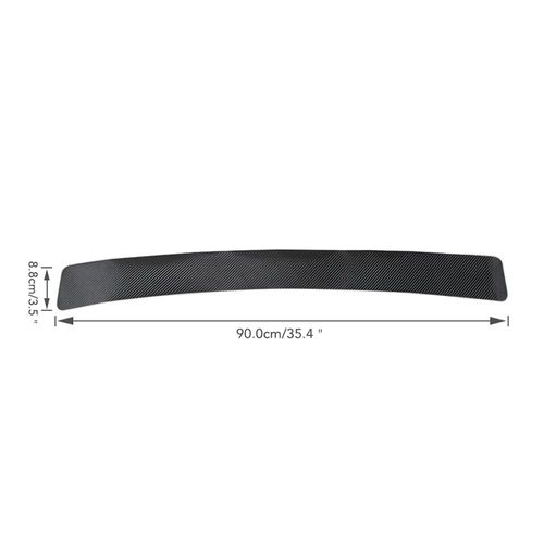 Autocollant En Fibre De Carbone De Protection De Pare-Chocs Arrière,Accessoires Pour Vw Volkswagen Golf 7,Mk7,Mk6,Mk5,Polo,Jetta,Tiguan,90x8.8cm,1pc - Type Long 90cm