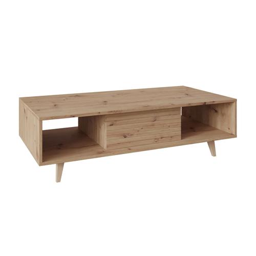 Table Basse Style Scandinave 120 Cm Bois