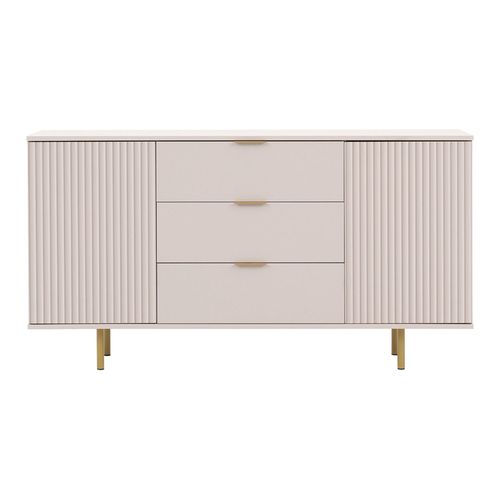 Buffet Bas Contemporain 150 Cm Beige