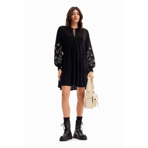 Robe Tunique Courte Papillons