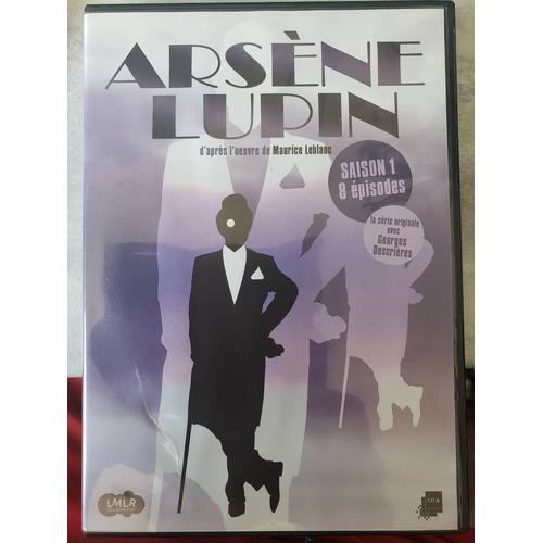 Coffret 3 Dvd - Arsene Lupin - Saison 1 - Georges Descrieres - Épisodes 1 À 8