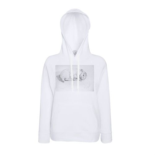 Sweat À Capuche Dessin Lapin Mignon Illustration Enfant Beatrice Potter