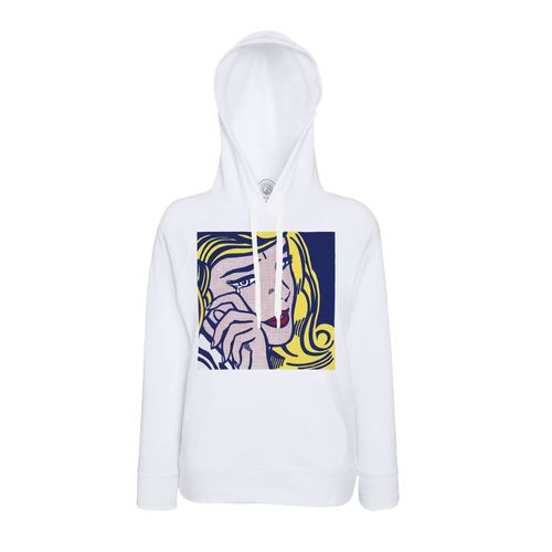 Sweat À Capuche Crying Girl 1964 - Roy Lichtenstein / Pop Art / Comics