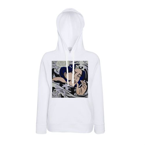 Sweat À Capuche Drowning Girl / By Roy Lichtenstein / Pop Art / Comics