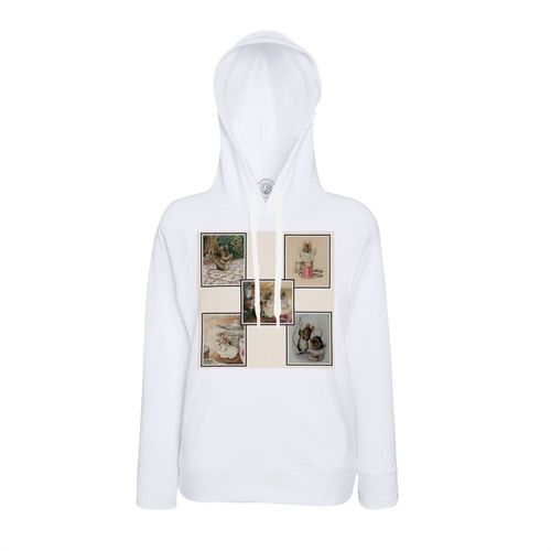 Sweat À Capuche Famille Souris Tittlemouse Illustration Enfant Beatrice Potter