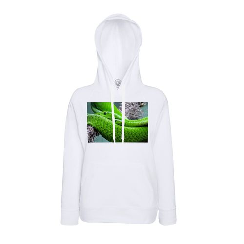 Sweat À Capuche Couple Python Vert Superbe Reptiles Animaux Sauvages Nature
