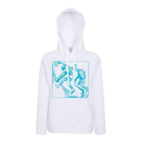 Sweat À Capuche Basketball Urss Illustration Vintage Russie