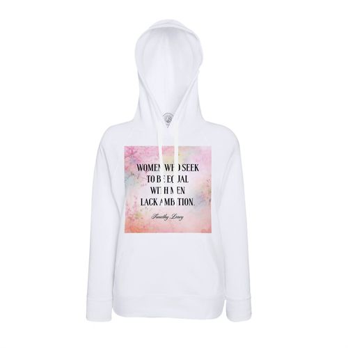 Sweat À Capuche Timothy Leary Women Ambition Citation Inspirante Motivation