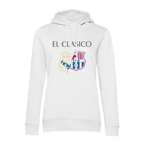 Sweat À Capuche El Clasico Madrid Barcelone Sport Foot Ballon