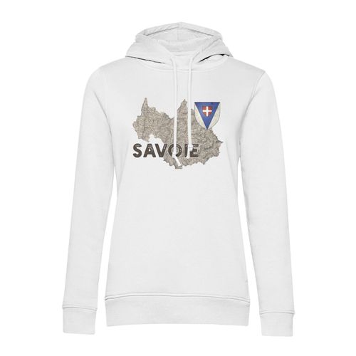 Sweat À Capuche Savoie 73 Departement Chambery Carte Ancienne Alpes