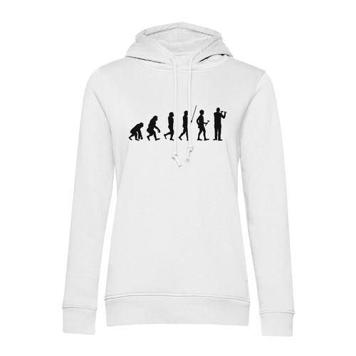 Sweat À Capuche Evolution Bansuri Flute Musique Instrument Musicien