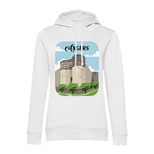 Sweat À Capuche Angers Château France Ville Voyage Tourisme
