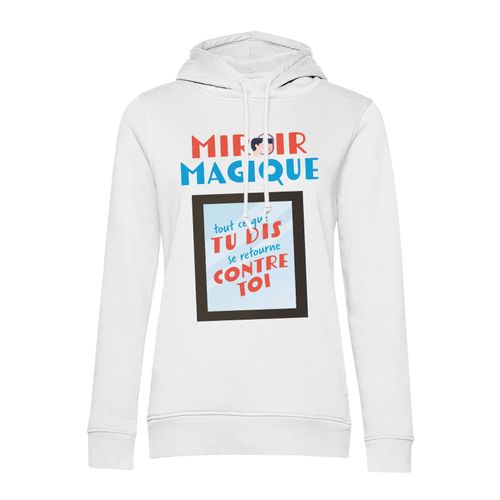 Sweat À Capuche Miroir Magique Enfant Expression Dispute Humour