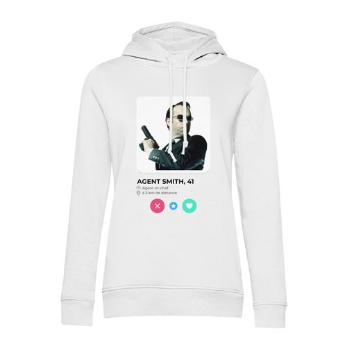 Sweat À Capuche Agent Smith Réseau Social Rencontre Amour