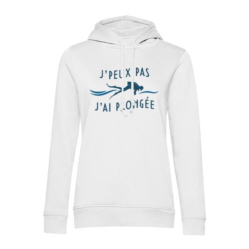 Sweat À Capuche J'peux Pas J'ai Plongée Sous Marine Mer Océans