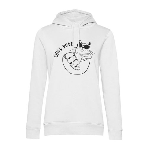 Sweat À Capuche Chill Dude Chat Enfant Soleil