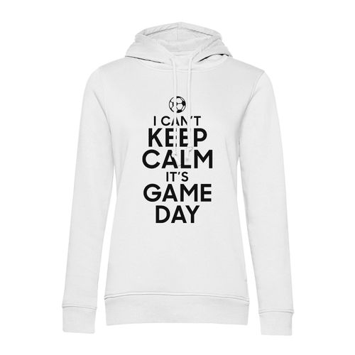 Sweat À Capuche I Can't Keep Calm It's Game Day Foot Match Samedi
