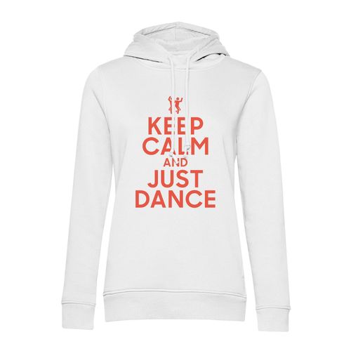 Sweat À Capuche Keep Calm And Just Dance Parodie Angleterre Danse