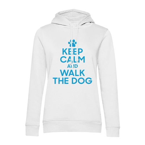 Sweat À Capuche Keep Calm And Walk The Dog Parodie Chien Animaux