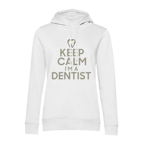 Sweat À Capuche Keep Calm I'm A Dentist Parodie Métier Dentiste
